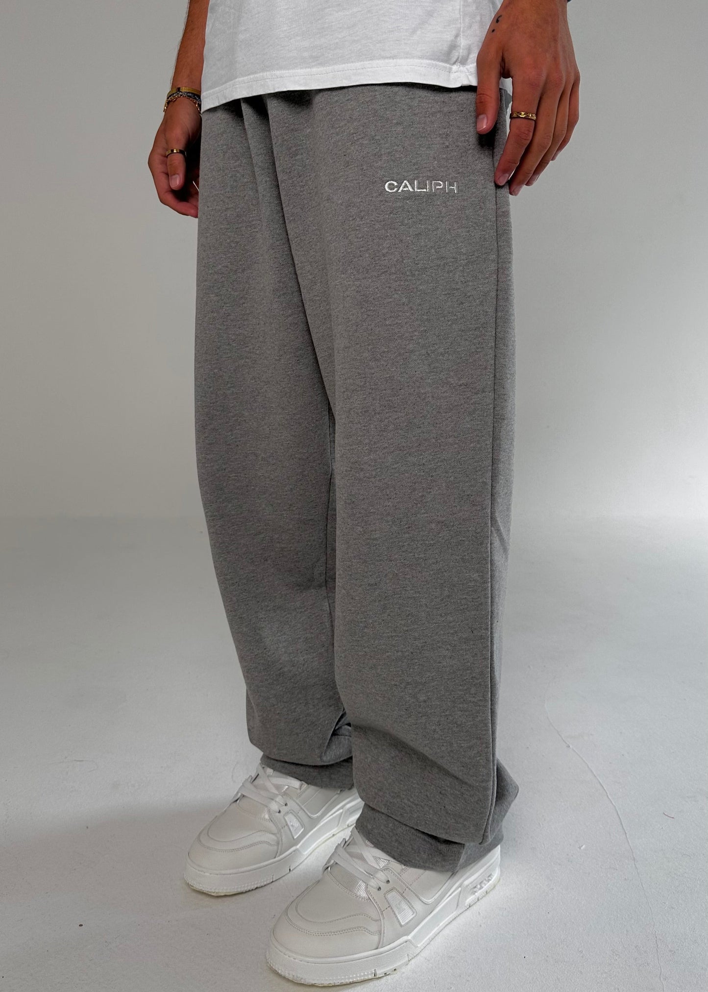 GREY STRAIGHT LEG JOGGERS