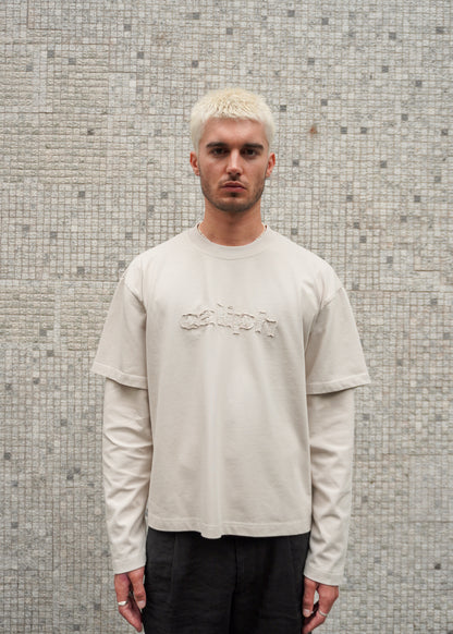 STONE DOUBLE LAYER T-SHIRT