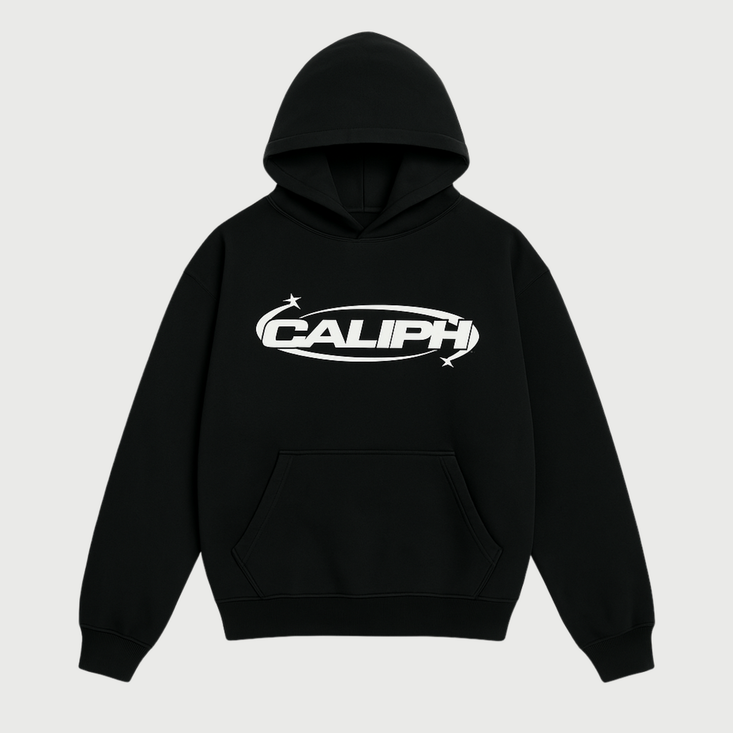 BLACK ULTRA HEAVY HOODIE
