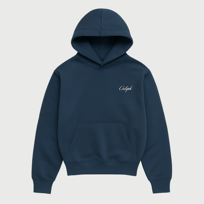 NAVY HEAVYWEIGHT HOODIE