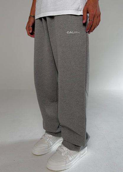 GREY STRAIGHT LEG JOGGERS