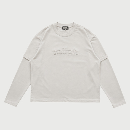 STONE DOUBLE LAYER T-SHIRT